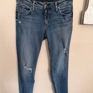 Silver Jeans Women's Light Blue Skinny Jeans